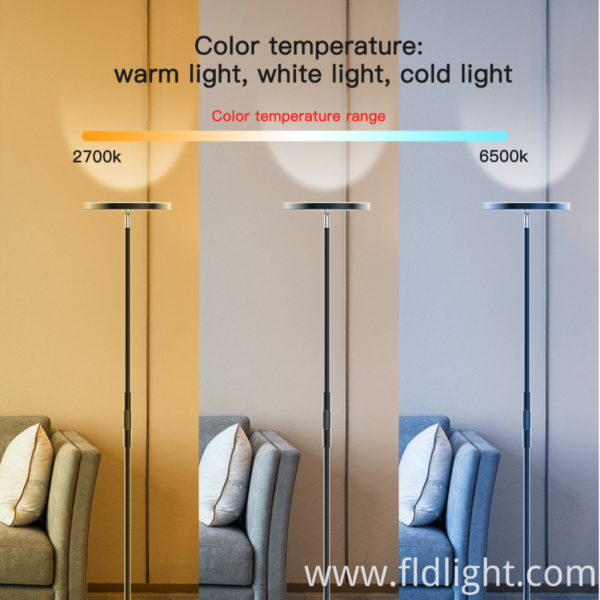 Super Bright Floor Lamp High Lumen Light 